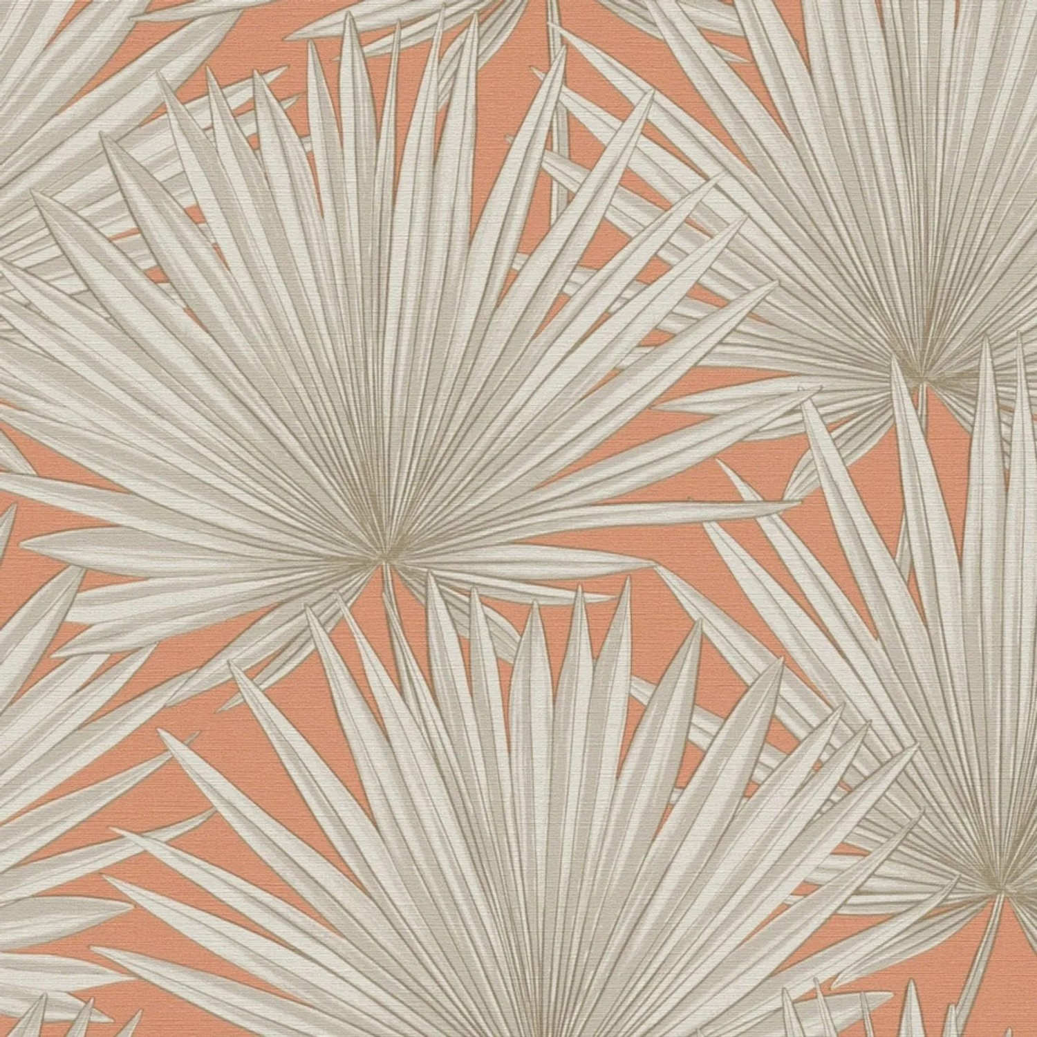 Tadessi Tapete Floral M1-No.4237 Vliestapete in Orange