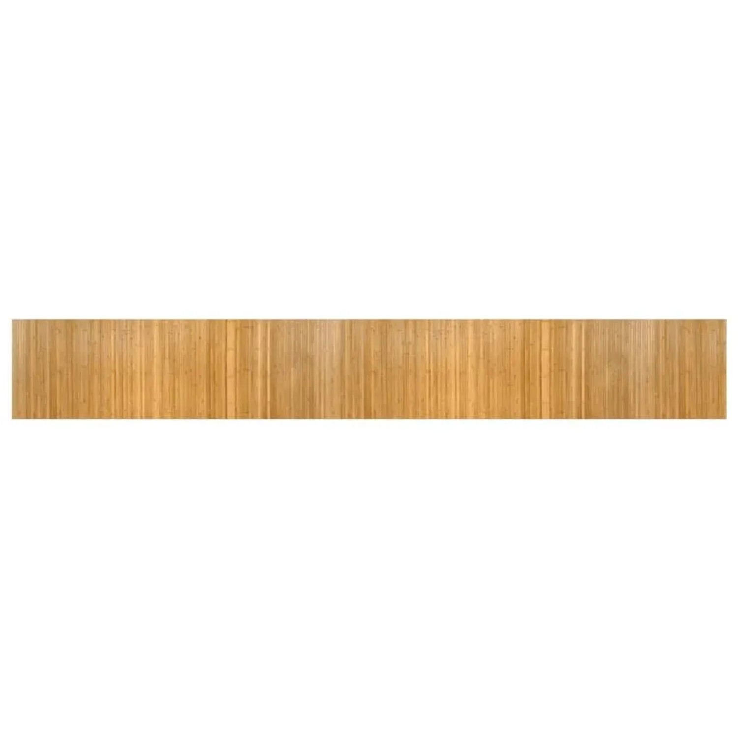 vidaXL Teppich Rechteckig Natur 70x500 cm Bambus 376763