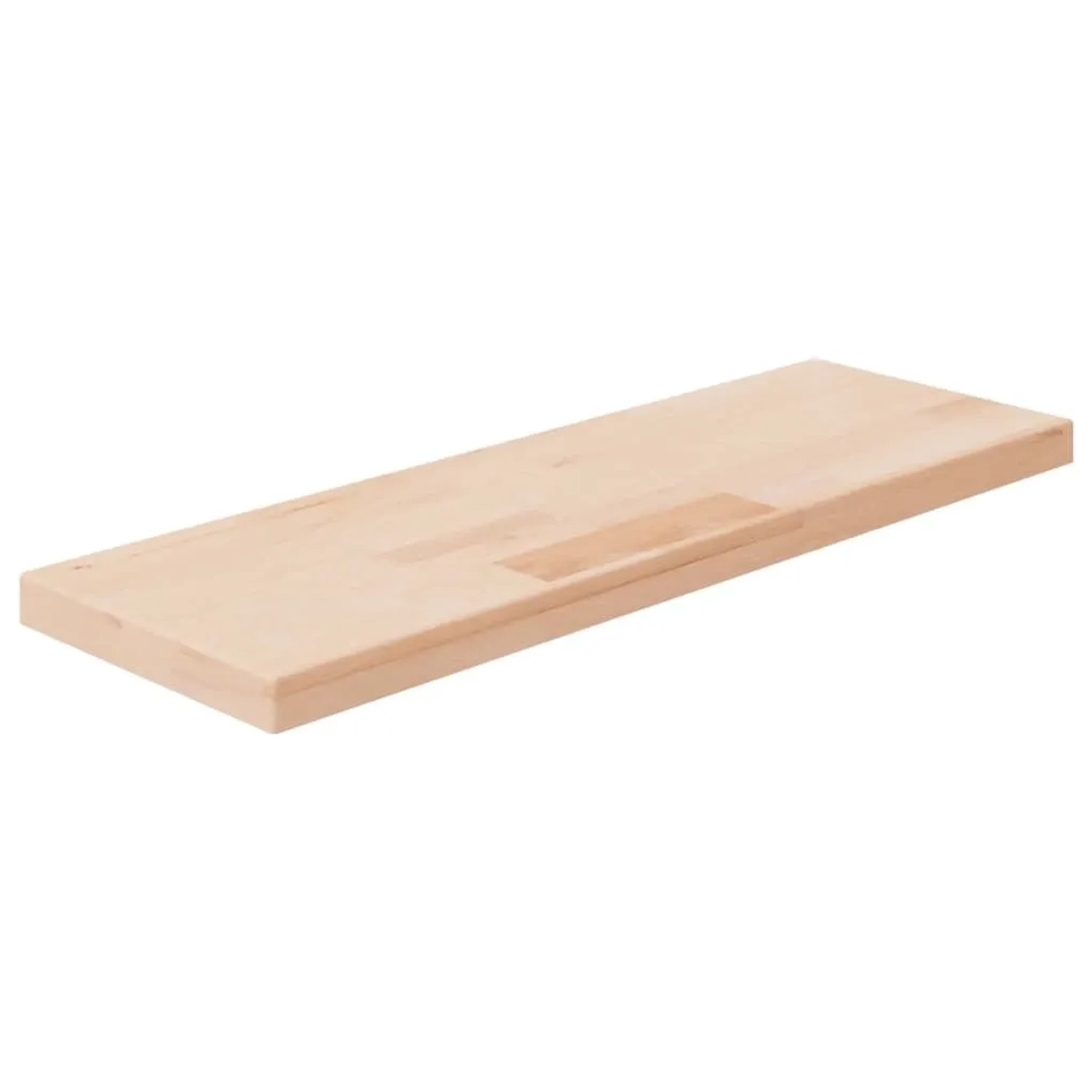 vidaXL Regalboden 60x20x2,5 cm Unbehandeltes Massivholz Eiche 342935