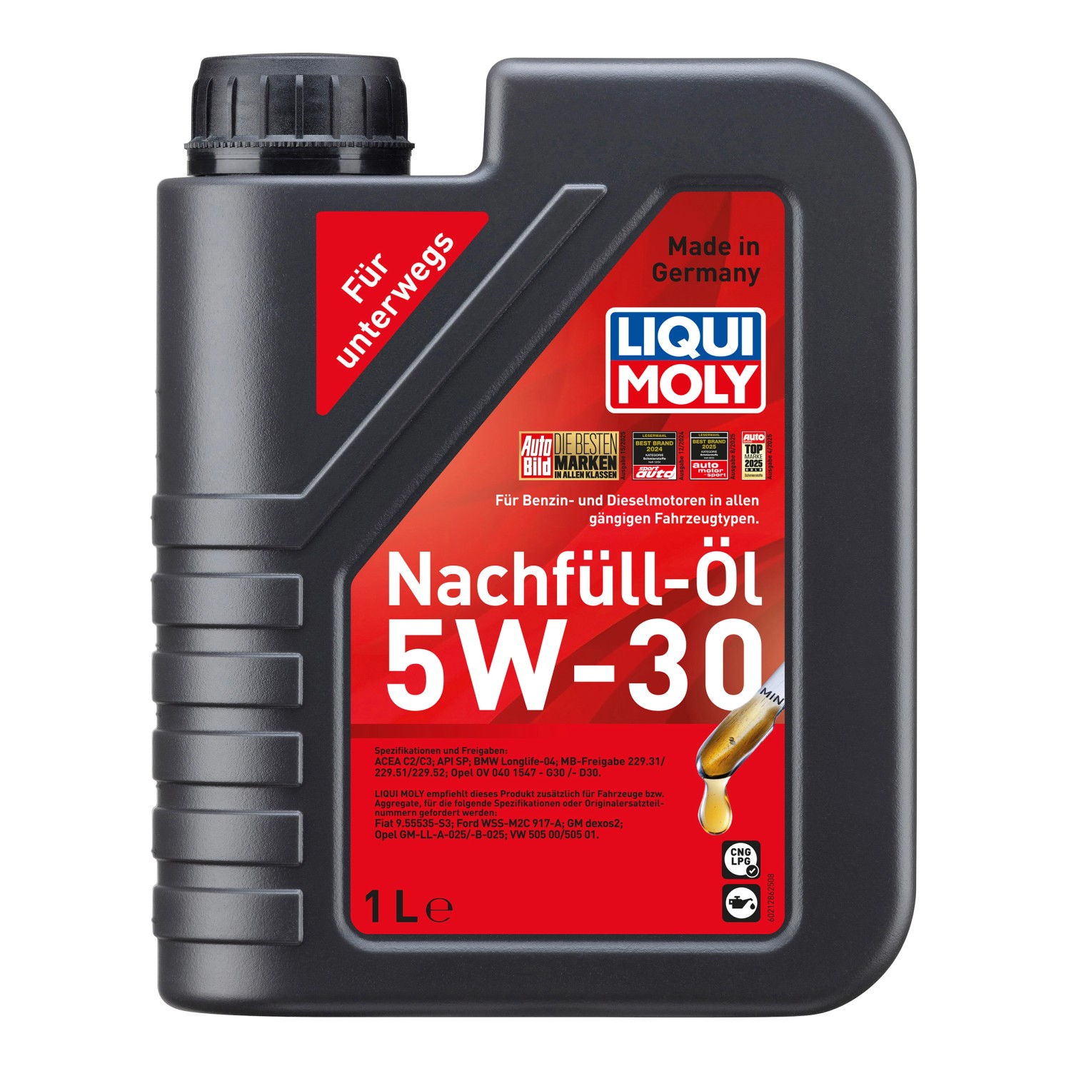Liqui Moly Nachfüll-Öl 5W-30 1 l