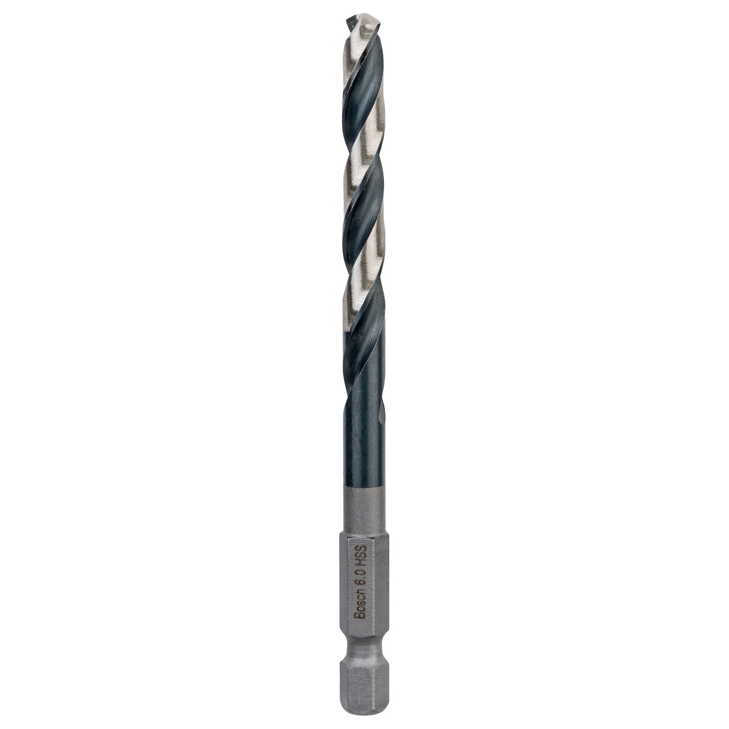 Bosch HSS-Spiralbohrer Impact Control, 6 mm, für Metallbohrarbeiten.