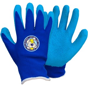 Blaue Workpower Kinderhandschuhe Sammy Gr. 6 für kleine Handwerker.