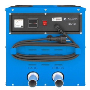 ALLEGRA Seitenkanalverdichter S5: Turbine mit 50er Anschlussstutzen für elektrische Heizgeräte.