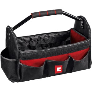 Einhell Werkzeugtasche für Schlagbohrmaschine TC-ID 1000 E, leer, mit Tragegriff und Fächern.