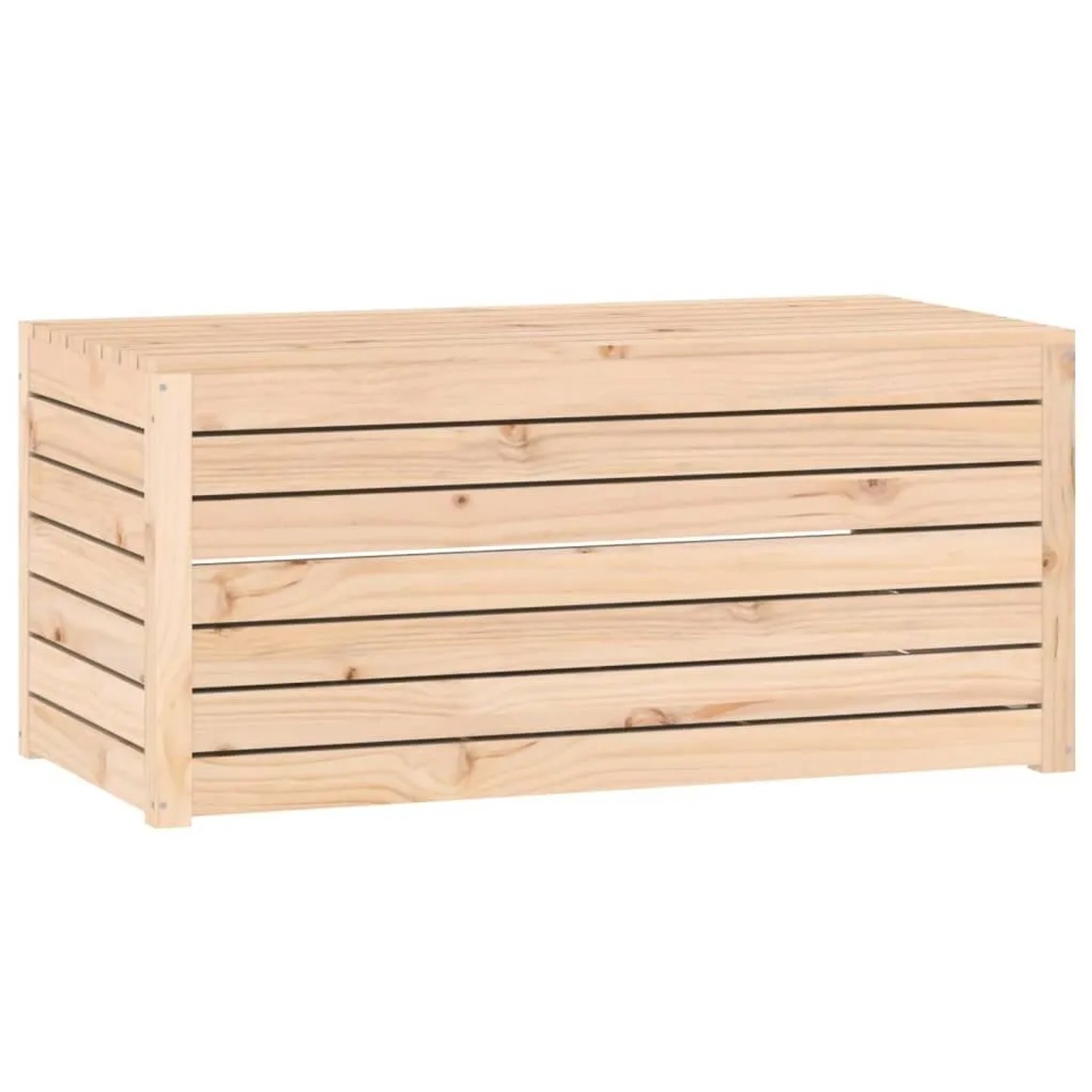 vidaXL Gartenbox 101x50,5x46,5 cm Massivholz Kiefer 823948