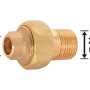 Löt-Verschraubung aus Rotguss, 12 mm x 21 mm (R 1/2), für Kupferrohre.