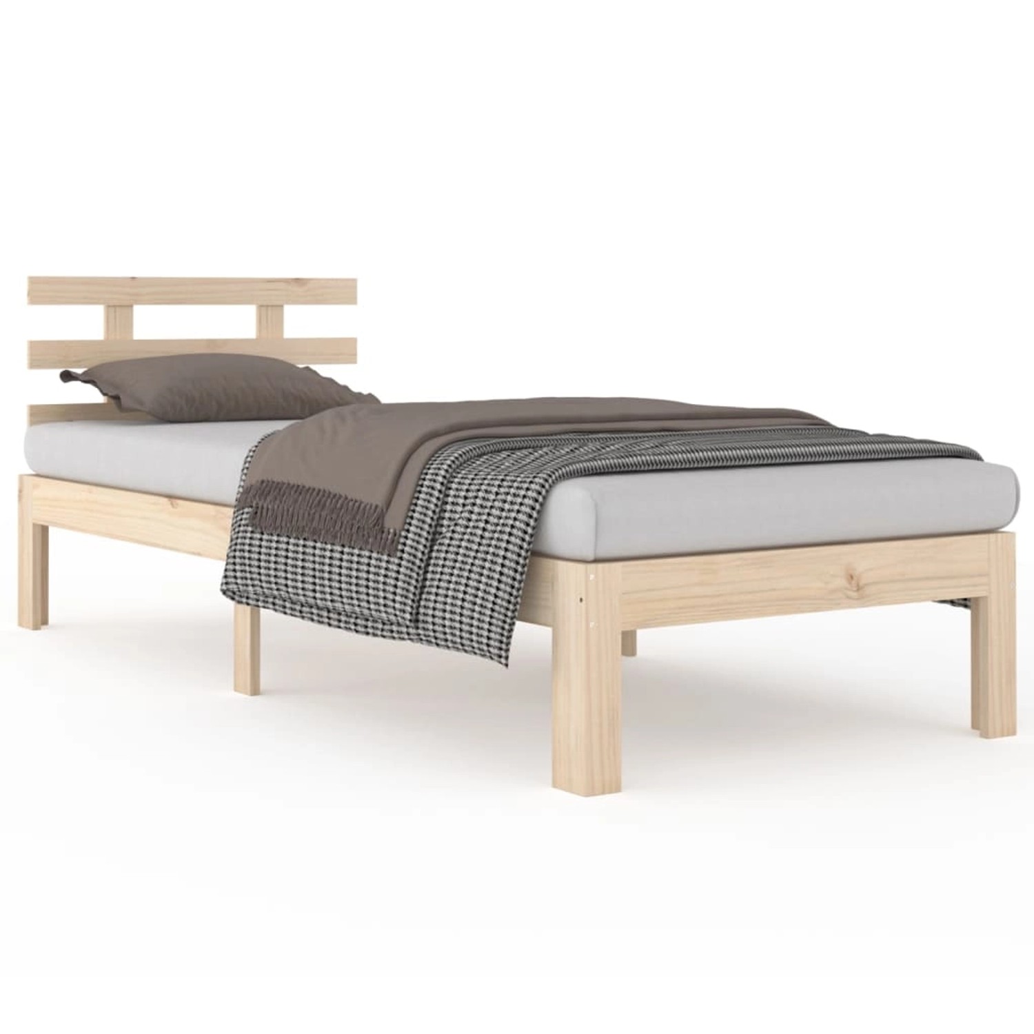 vidaXL Massivholzbett 75x190 cm 814714 günstig online kaufen