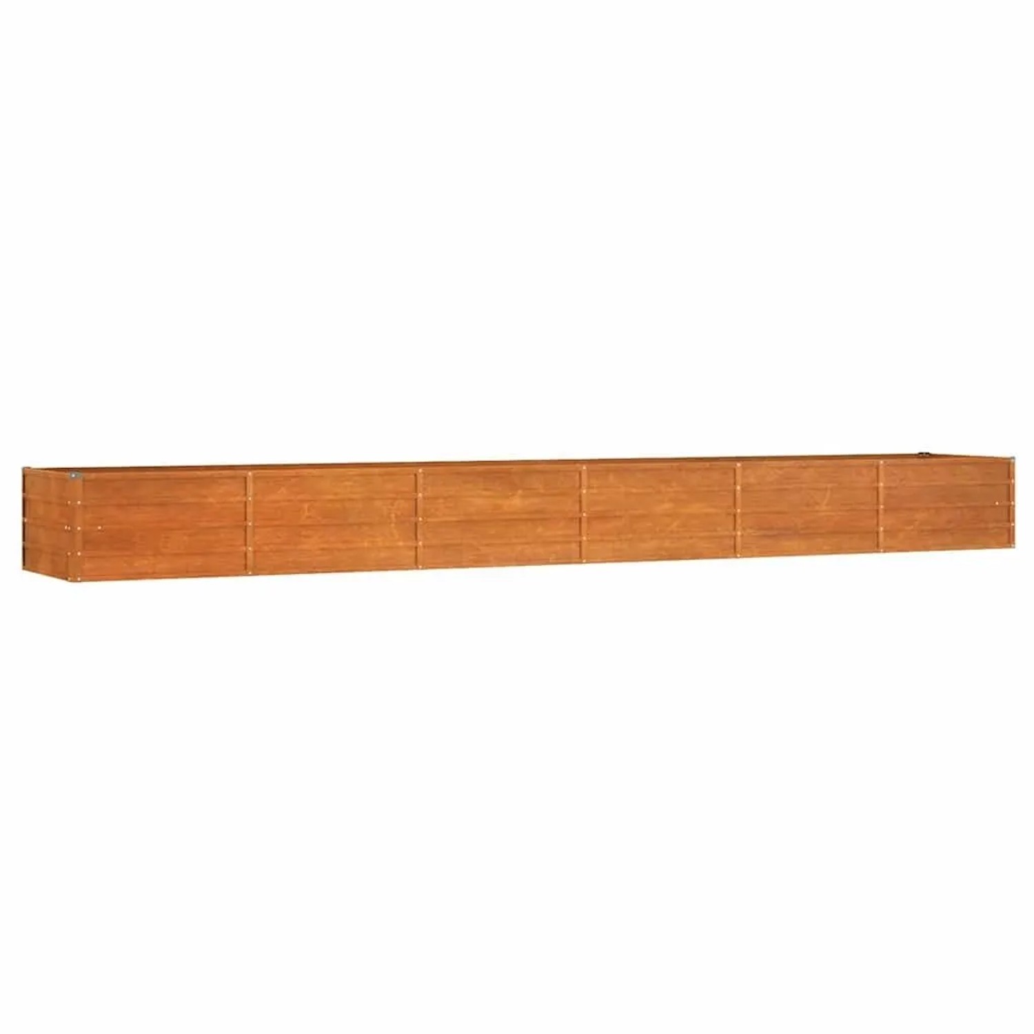 Furnicato Hochbeet Rostig 480x80x45 Cm Cortenstahl