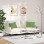 vidaXL Sofakissen 2 Stück Hellgrün 60 x 40 cm Cordstoff 42013673_4