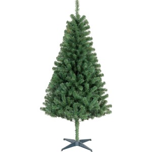 Grüne Kunsttanne Fundy, 180 cm hoch, inklusive Ständer. Ideal als Weihnachtsbaum für Innenräume.