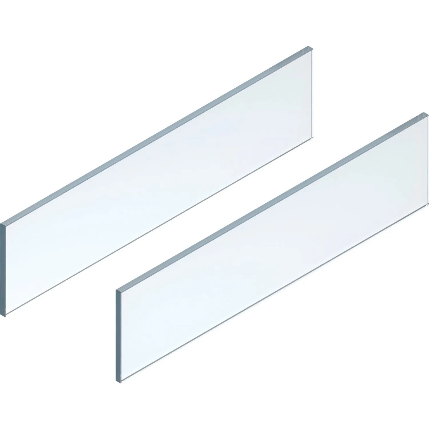 Blum Einschubelement Legrabox free Seite Nennlänge 650 mm Glas Klar