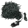 ECD Germany LED Cluster Lichterkette, 8m, 400 LEDs, extra warmweiß, für Innen- und Außenbereich.