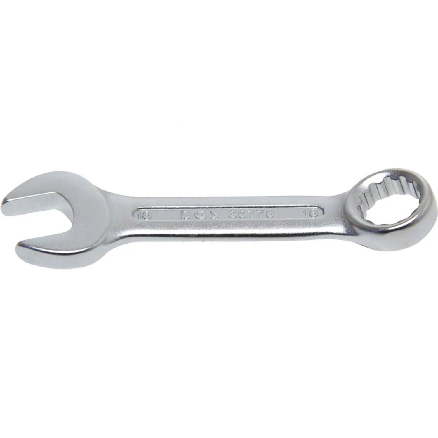 BGS Maul Ringschlüssel Extra Kurz SW 18 Mm 30778