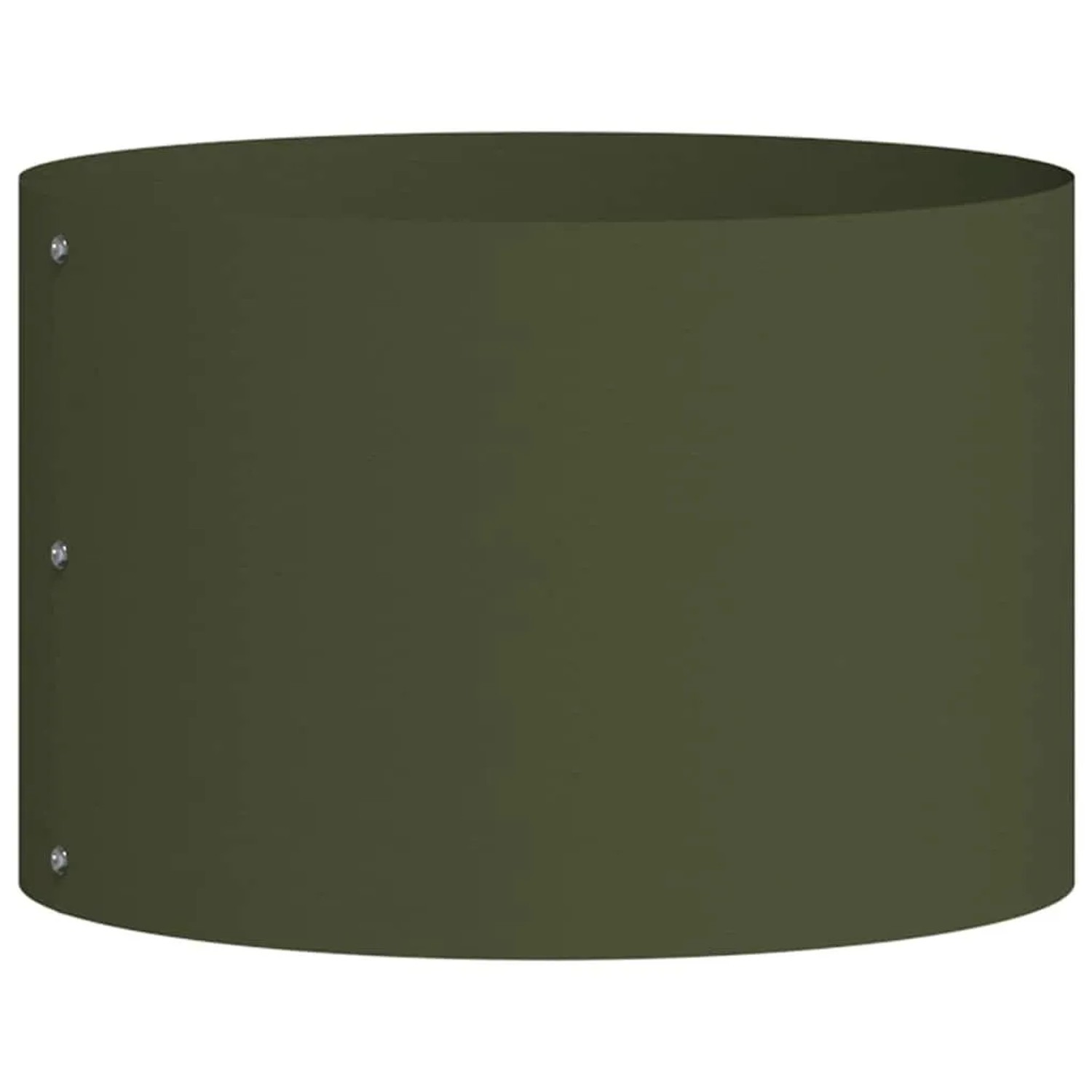 vidaXL Pflanzenring Olive Grün 30 x 30 x 20 cm Kaltgewalzter Stahl 873598