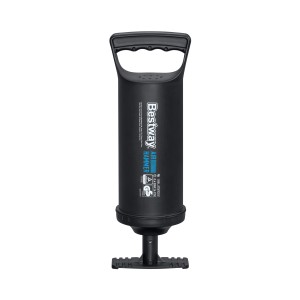 Schwarze Bestway Air Hammer Handpumpe (1,85 l) für Camping & Zubehör.