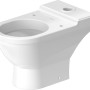 Duravit Starck 3 Stand-WC, weiß, Tiefspüler, waagerechter Abgang, 65,5 cm. Ohne Spülkasten/Sitz.