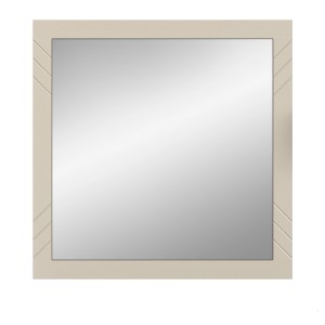 Inn.Furn Garderobenspiegel Sand 80 x 80 cm mit Rahmen Apunti