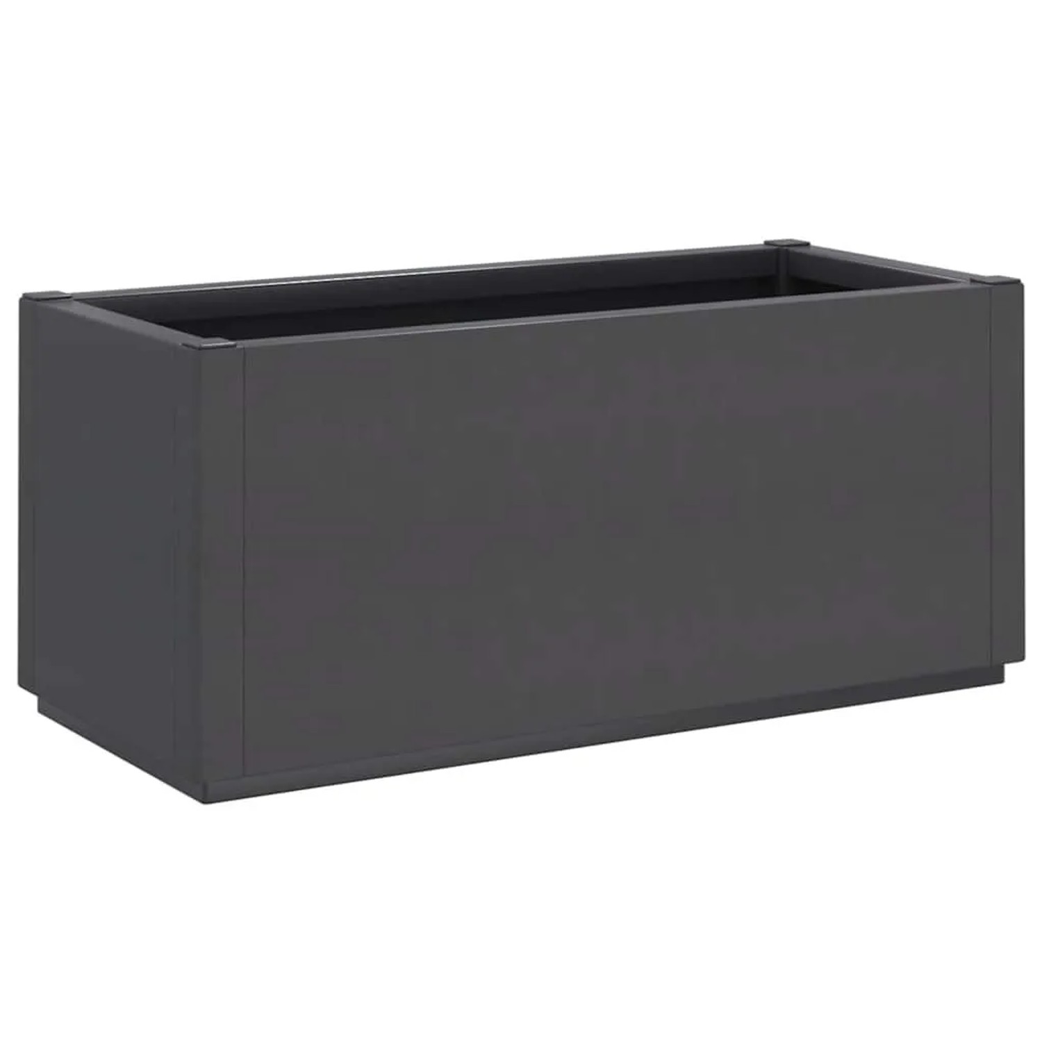vidaXL Pflanzkübel Dunkelgrau 80x36x35 cm PP 368777