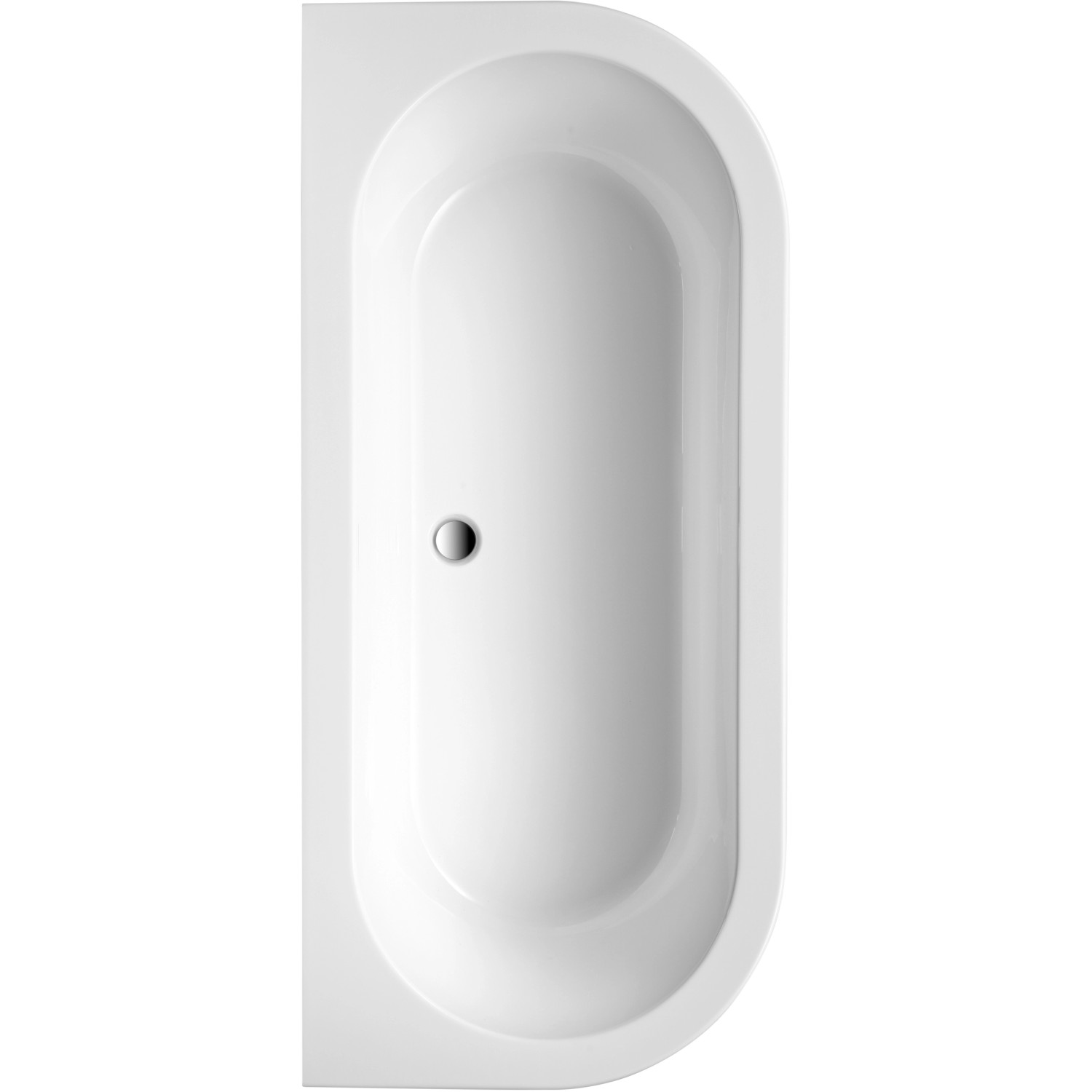 Ottofond Badewanne Modena 180 cm Weiß