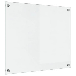 Transparente vidaXL Küchenrückwand aus gehärtetem Glas, 70x60 cm.