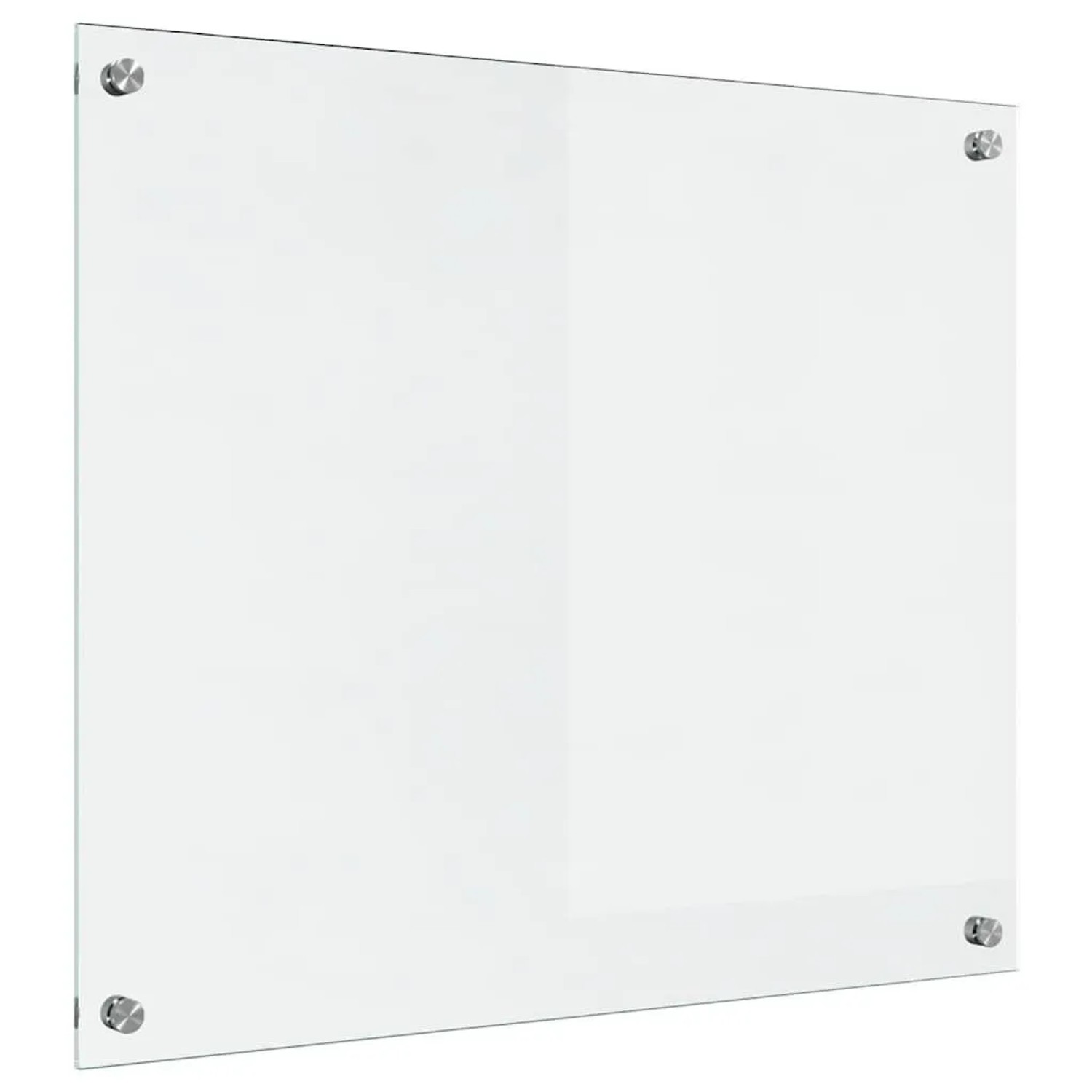 vidaXL Küchenrückwand Transparent 70 x 60 cm Gehärtetes Glas 42018022