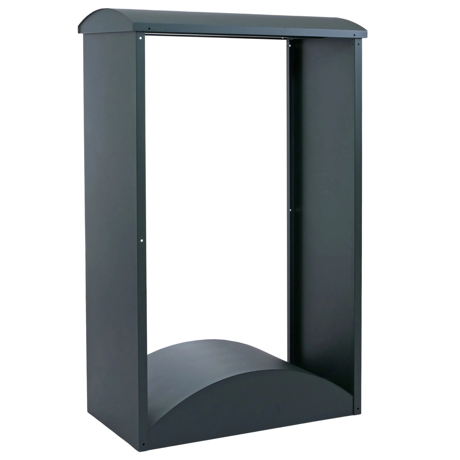 MCW Brennholzlager P77 Metall 160x98x50cm Grün
