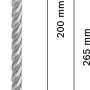 Bosch Expert Hammerbohrer SDS Plus-7X, 6,5x200x265 mm, für Beton und Stahlbeton.