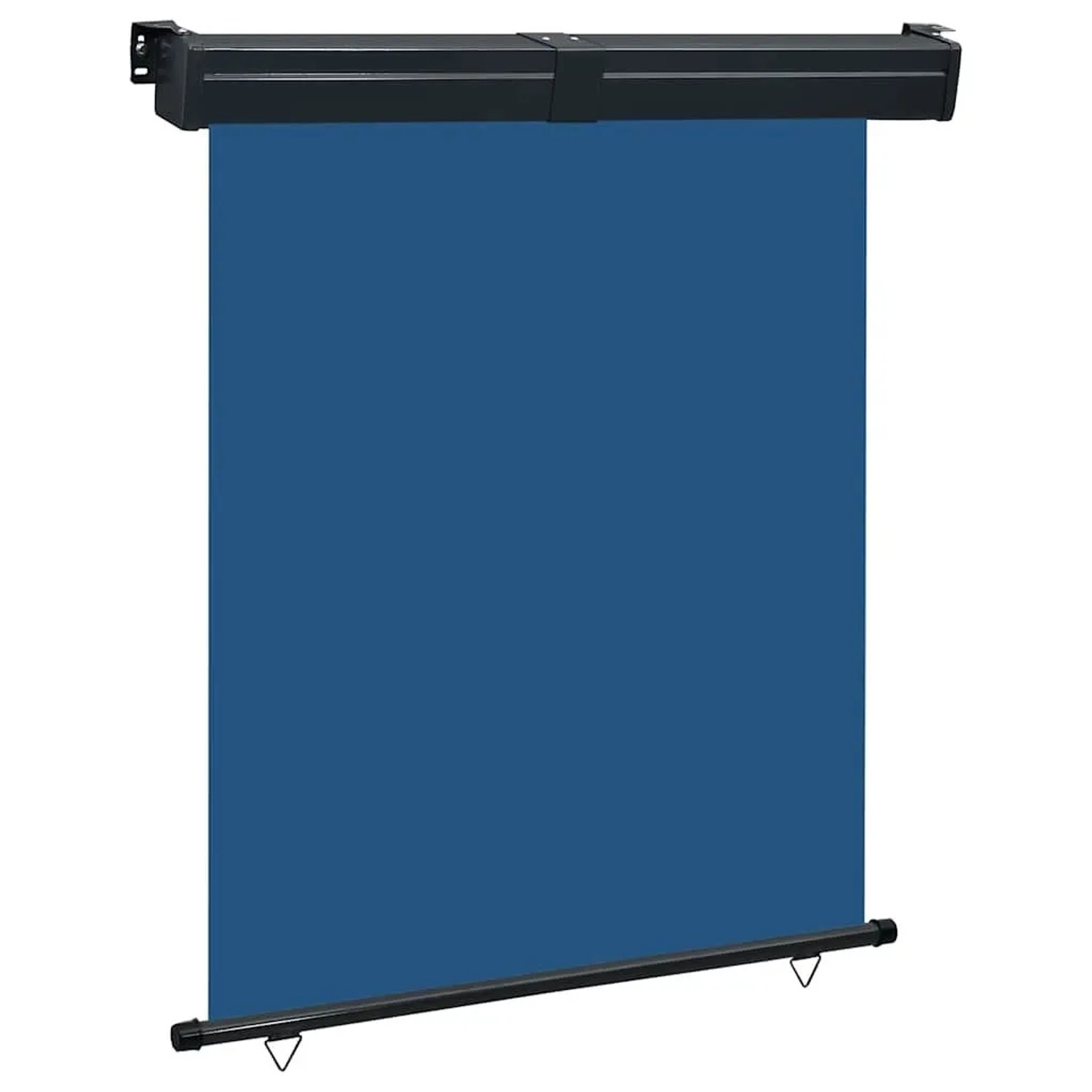 vidaXL Balkon-Seitenmarkise 145x250 cm Blau 48426