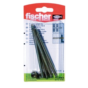 Fischer Injektions-Gewindeanker FIS GS M6 x 110 K (4 ST), Dübel für variable Einsatzmöglichkeiten.