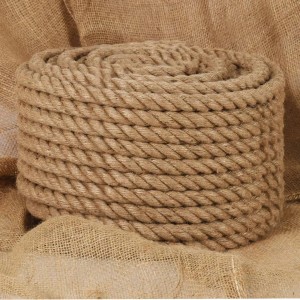 vidaXL Seil 100% Jute 20 mm 50 m 91276