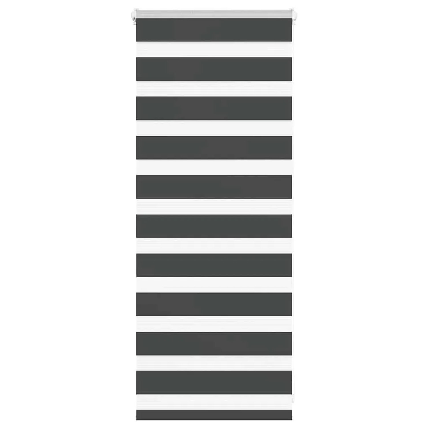 vidaXL Doppelrollo Schwarz 65x100 cm Stoffbreite 60,9 cm Polyester 4014202 günstig online kaufen