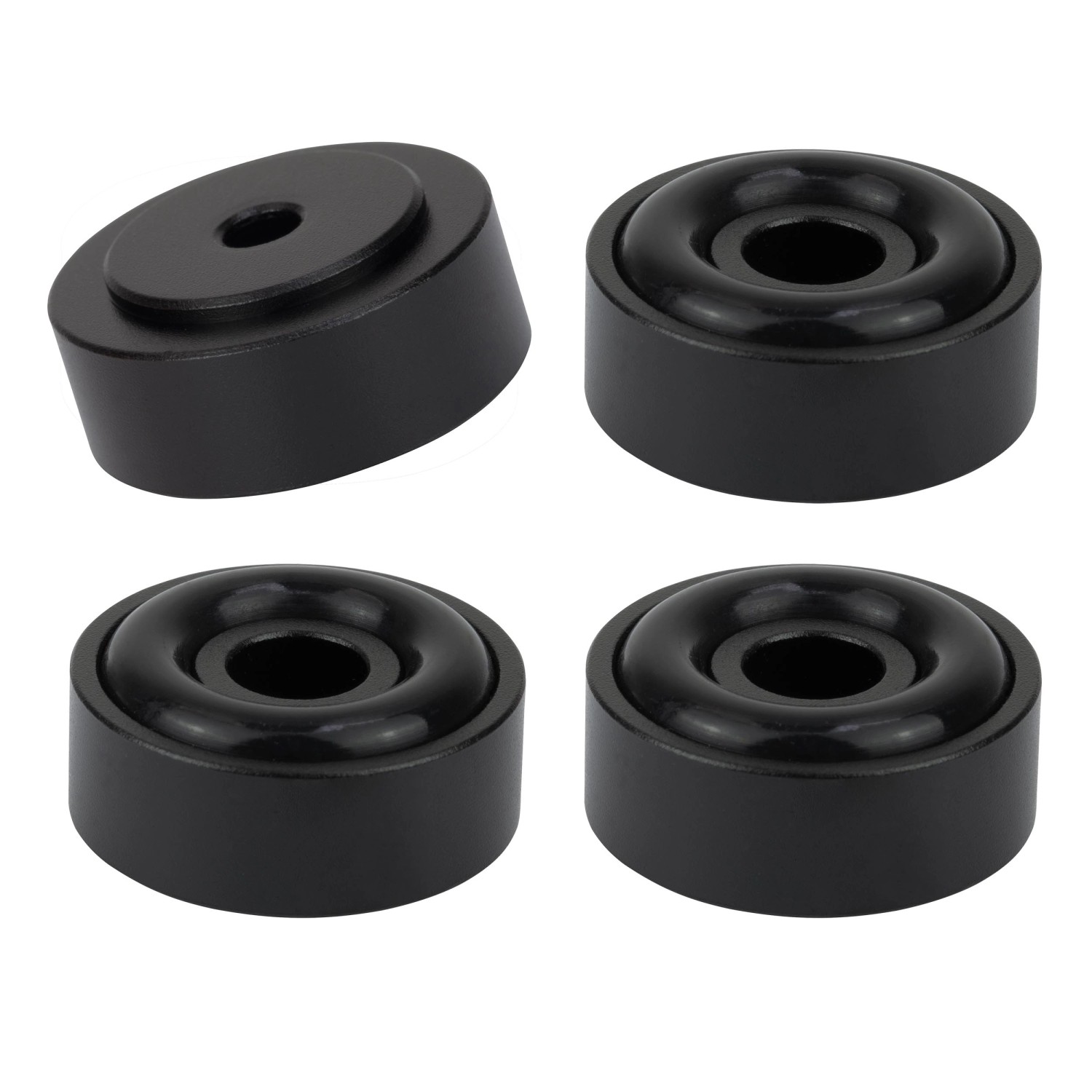 Dynavox Gerätefüße Schwarz Ø 20 mm 4 Stück