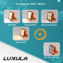 LUXULA Solar Baustrahler: Verschiedene Lichtmodi (Kaltweiß, Neutralweiß, Warmweiß, Rot-Blau Stroboskop).