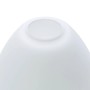 Weißer Orion Lightstyle Lampenschirm Susan, E27, Ø 16cm, Kegelform aus Glas.