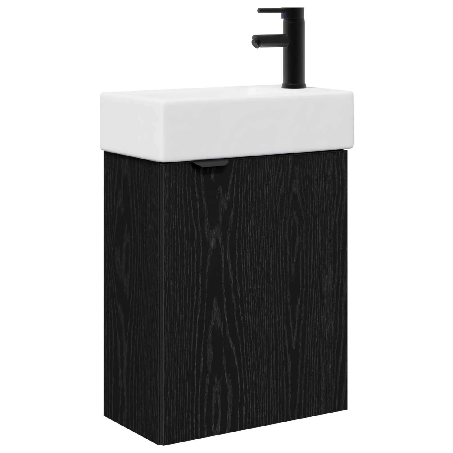 vidaXL Badezimmer Waschtischunterschrank mit Wasserhahn 889434