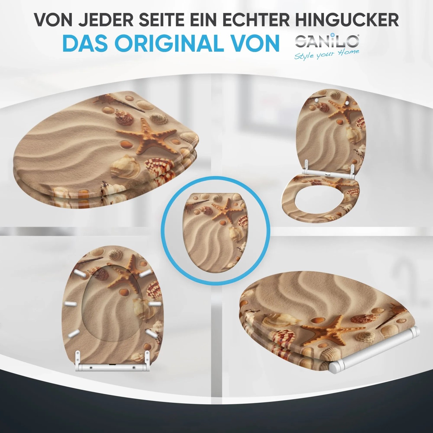 SANILO WC Sitz mit Absenkautomatik Top Fix Sanibel_6