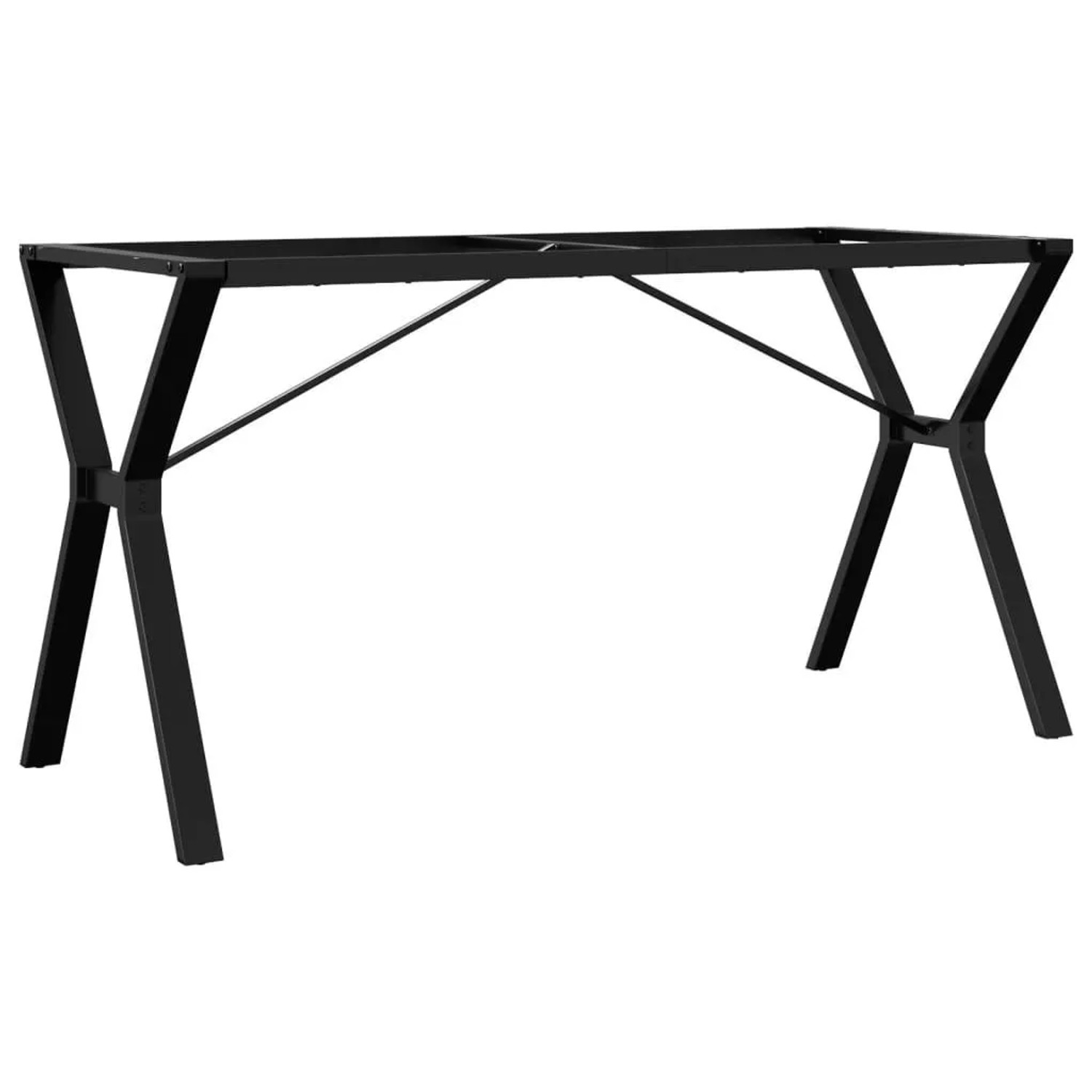 vidaXL Esstisch-Gestell in Y-Form 140x60x73 cm Stahl 357935