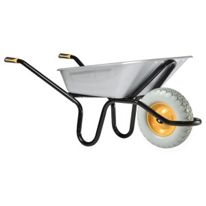 Haemmerlin Schubkarre Aktiv Excellium Plus, 100 l, verzinkt, mit pannensicherem PS Rad.