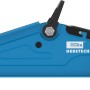 Blauer Güde Rangierwagenheber GRH 2/330L mit Rollen und Hebel für Werkstatt und Garage.