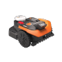 Worx Mähroboter M650 WR365E Landroid Vision Cloud, seitliche Ansicht.