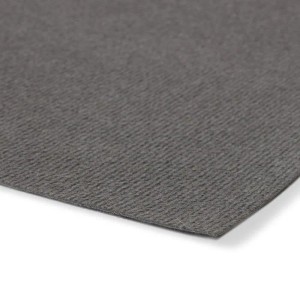 Floordirekt Messeteppich Sintra Pflegeleichter Gangläufer Grau 100 x 100 cm