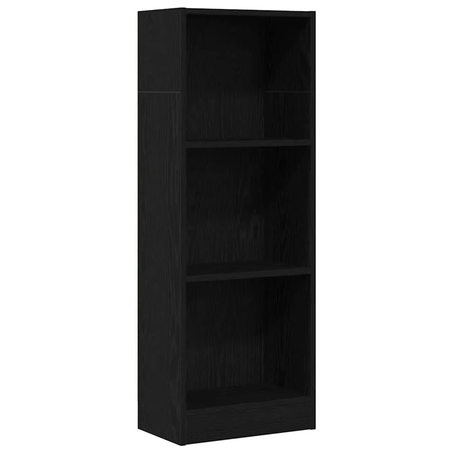 vidaXL Bücherregal Schwarz Eichen-Optik 40x24x109 cm Holzwerkstoff 862452 günstig online kaufen