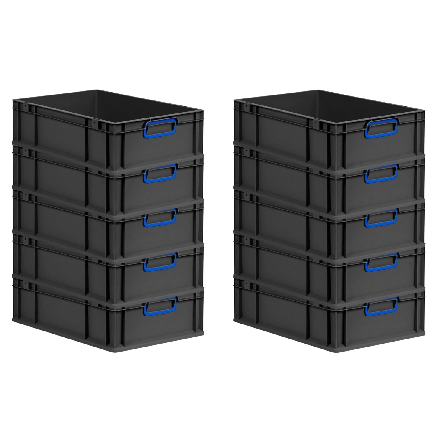 PROREGAL SparSet 10x Eurobox Nextgen Color HxBxT 17x40x60cm 34 Liter Griffe günstig online kaufen