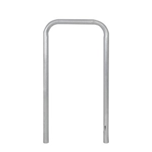 TRUTZHOLM Fahrradanlehnbügel 115x58cm Stahl Feuerverzinkt Durchmesser 48mm Grau