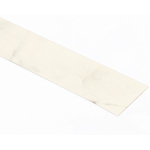 Kaindl Kantenumleimer im Marmor Makrana Dekor, 65 cm lang, für Arbeitsplatten.