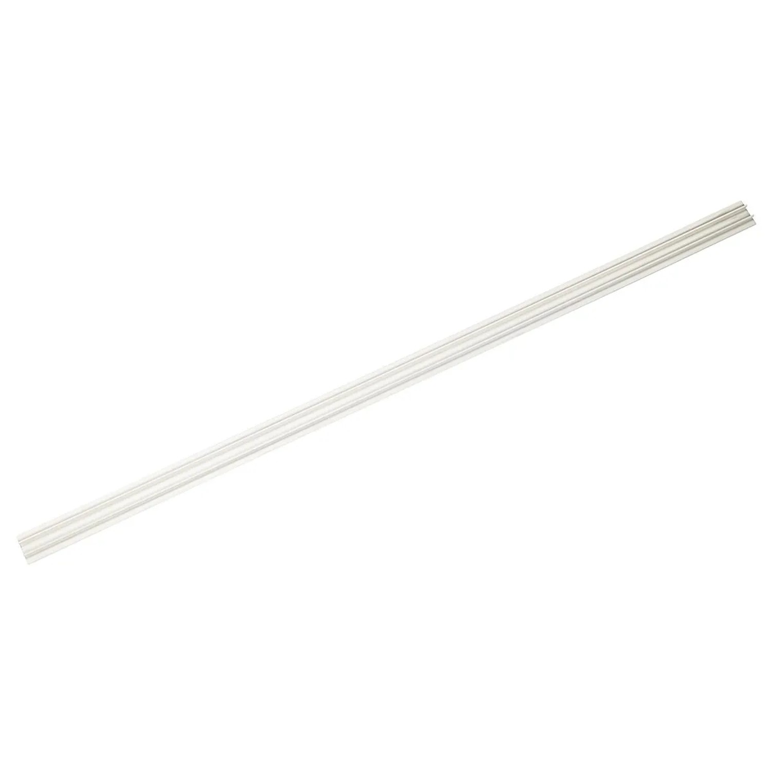 QAZQA 1 Phasen Schienenabdeckung Weiß 87 cm Iconic