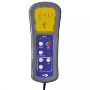 Fernbedienung für vidaXL Massagesessel, dunkelbraun, zur Steuerung der Massagefunktionen.