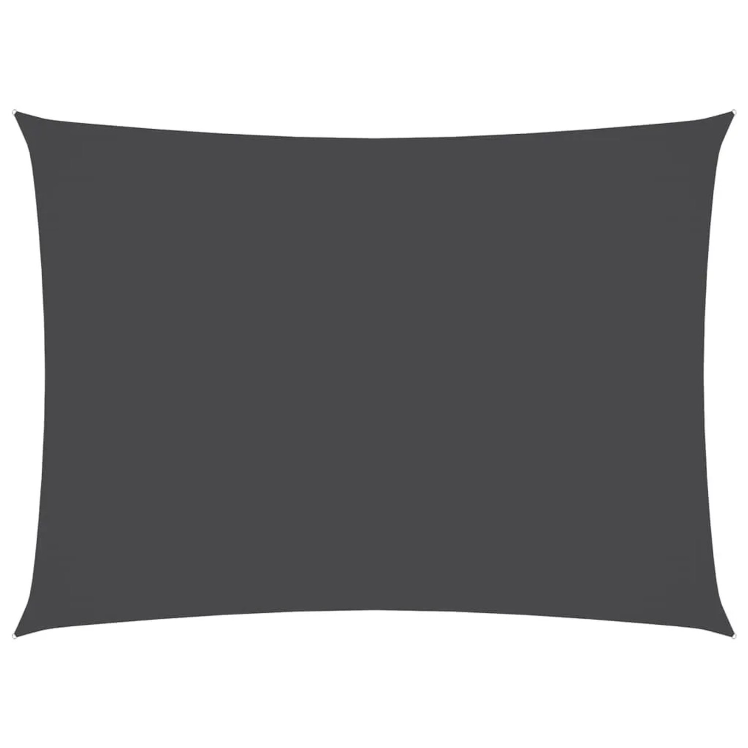 vidaXL Sonnensegel Oxford-Gewebe Rechteckig 3x5 m Anthrazit 135102