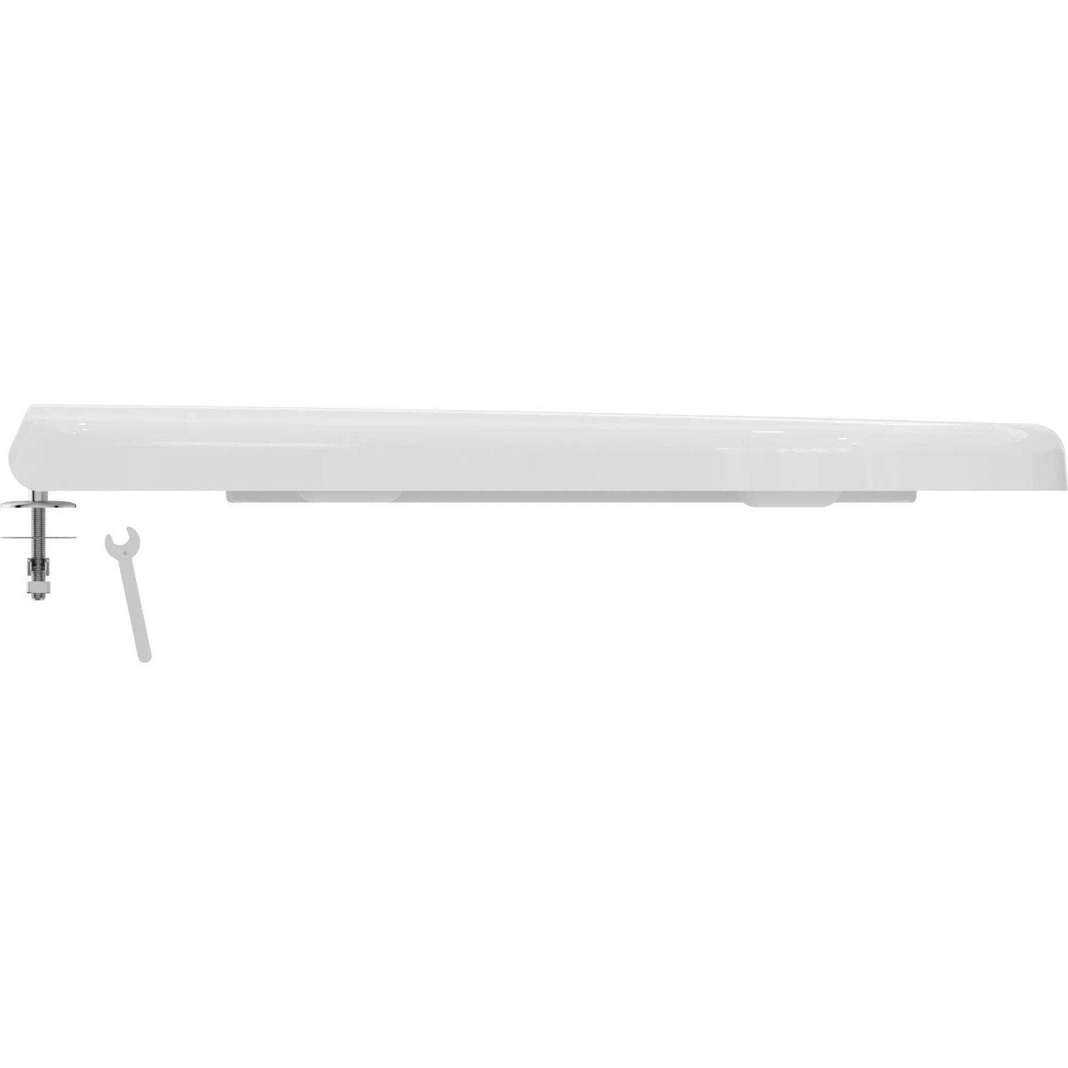 Ideal Standard Eurovit Plus WC-Sitz mit Softclosing, Weiß, Duroplast, mit Befestigungsmaterial.
