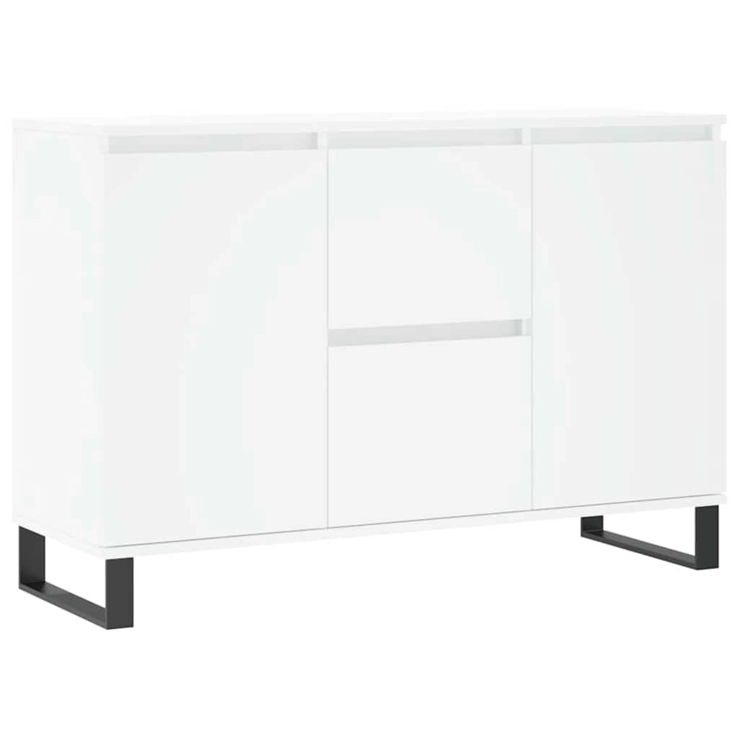 vidaXL Sideboard Weiß 101,5x35x70 cm Holzwerkstoff 827212 günstig online kaufen
